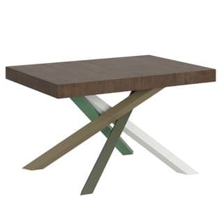 Table Extensible 90x130/234 Cm Volantis Noyer Cadre 4/a