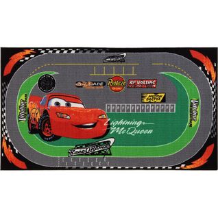 Tapis Pour Garçon Circuit Disney Cars Racing Multicolore 80x140