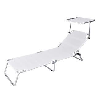 Chaise longue De Plage Pliante En Aluminium Litto