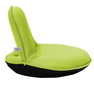 Fauteuil De Méditation Chaise De Yoga Rembourrée Pliable En Tissu Vert