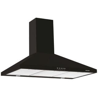 Hotte Décorative Murale 90cm 510m3/h Noir - Ghp945bk