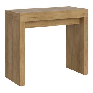 Console Extensible 90x40/300 Cm Roxell Chêne Nature