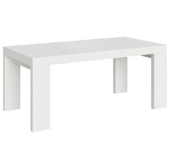 Table Extensible 90x180/440 Cm Roxell Frêne Blanc