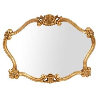 Miroir Baroque Avec Cadre Doré