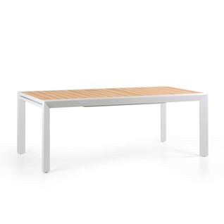 Table de jardin extensible Olbia 200/300x100x75h cm