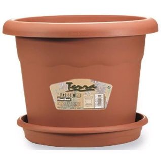 Pot À Fleurs Ø 60 Cm Rond Terracotta