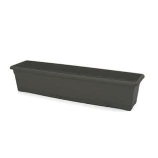 Jardiniere Rectangulaire - 80 X 20 Cm Avec Plateau - Anthracite