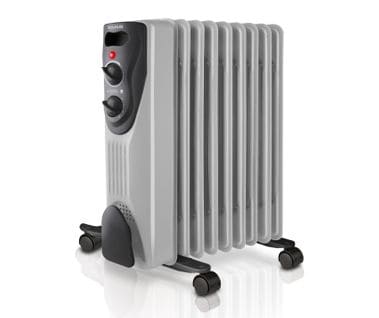 Radiateur À Bain D'huile 1500w Gris - Dakar 1500