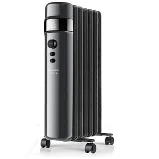 Radiateur à Bain D'huile 1500w Noir - Agadir 1500