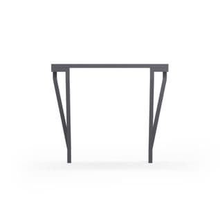 Table Console, Modèle 732 Collection Aire, En Hêtre Massif Cérusé, Gris