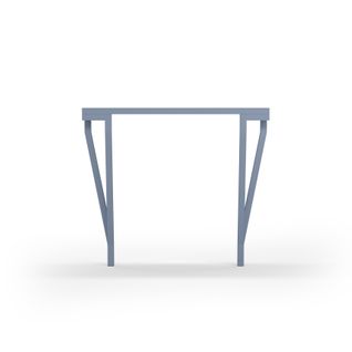 Table Console, Modèle 732 Collection Aire, En Hêtre Massif Cérusé, Bleu