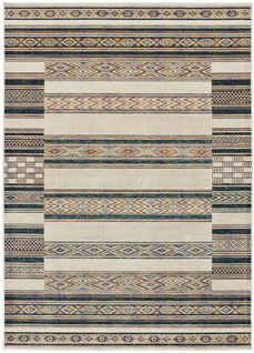 Tapis Intérieur 95x140 Cm Multicolore Rectangulaire Antalia Éthnique