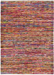 Tapis Intérieur 150x220 Cm Multicolore Rectangulaire Reunite Ethnique