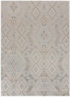 Tapis Intérieur 95x140 Cm Moutarde Rectangulaire Arlette Vintage