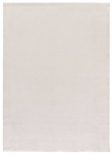 Tapis Intérieur 80x150 Cm Blanc Rectangulaire Coraline Uni