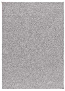 Tapis Intérieur 80x150 Cm Argent Rectangulaire Petra Uni