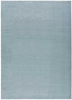 Tapis Intérieur 200x290 Cm Bleu Rectangulaire Loft Uni