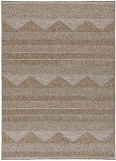 Tapis Extérieur 126x190 Cm Naturel Rectangulaire Oria Intérieur-extérieur