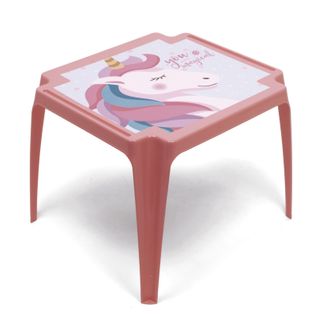 Table En Plastique 50x55x44cm - Licorne