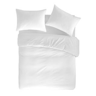 Housse De Couette Pure  Blanc 155x220 Cm