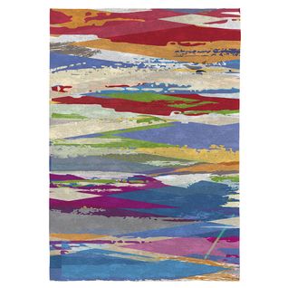 Tapis Rodier  Serra  Multicolore 200x290 Cm