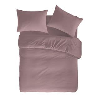 Housse De Couette Pure  Mauve 200x200 cm