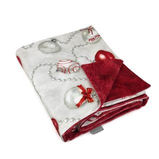 Plaid Reversible De Terciopelo De Navida Xmas Days 130x170 Cm