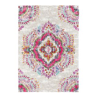 Tapis Moderne Multicolore Plat Ethnique Bani Multicolore 120x170