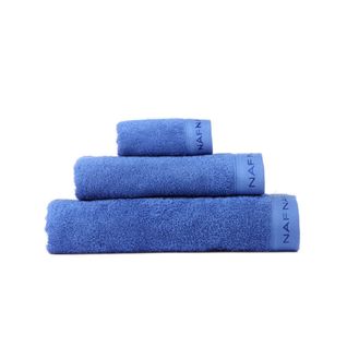 Set De 3 Serviettes Casual Bleu 30x50+50x90+90x150 Cm