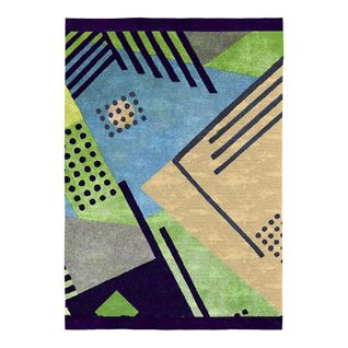 Tapis Abstrait Moderne Multicolore Plat Metropol Multicolore 120x170