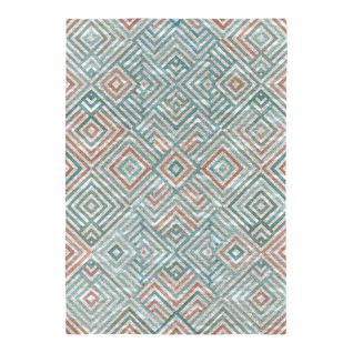 Tapis Multicolore Graphique Moderne Plat Tihua Multicolore 160x230