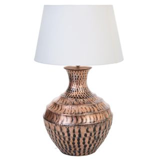 Lampe De Table En Cuivre Vieilli 35,5x35,5x40/67h