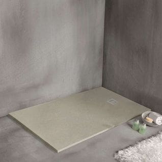 Strato - Receveur De Douche - Beige - 100x70x2.4cm