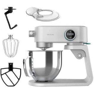 Robot Pétrisseur Twistetfusion 4000 Luxury, Blanc. 800 W, Corps En Aluminium Moulé, Moteur Dc