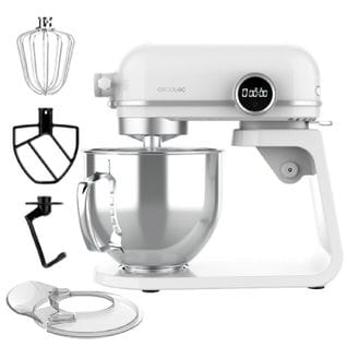 Robot Pétrisseur Twistetfusion 45000 Luxury, Blanc. 800 W, Corps En Aluminium Moulé, Moteur D