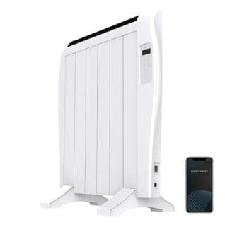 Radiateur électrique basse consommation Ready Warm 1200 Thermal Connected 900 W Wi-fi