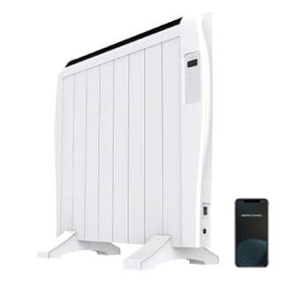 Radiateur électrique basse consommation Ready Warm 1800 Thermal Connected 1200 W Wi-fi