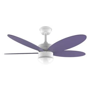 Ventilateur De Plafond Energysilence Aero 4250 Flow Purple, 40 W, Télécommande