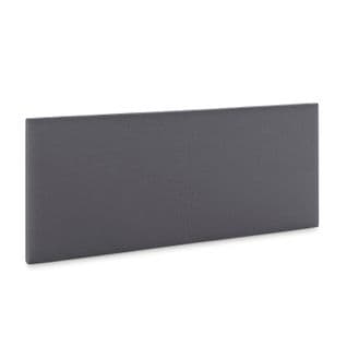 Tête De Lit Aura Recouverte De Tissu Gris Foncé 150x60 Cm