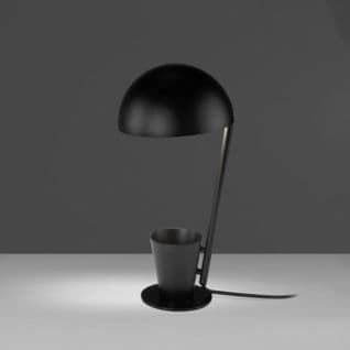 Lampe De Table En Acier Noir 8038