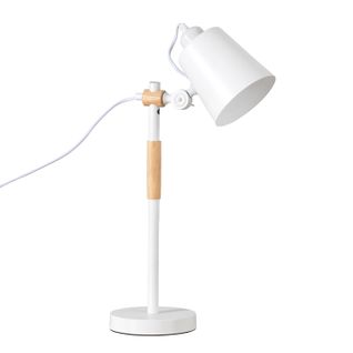 Nagal - Lampe De Table En Métal Blanc