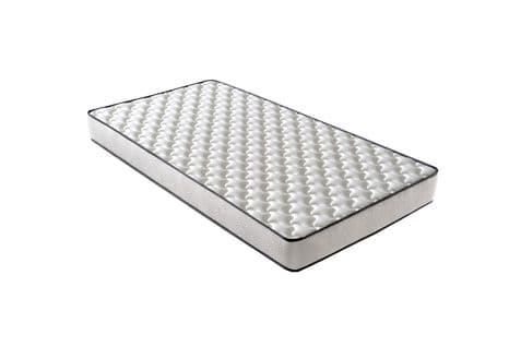 Matelas Mousse 90x200 - Ferme - Réversible - Côté Été/hiver - H15 Cm