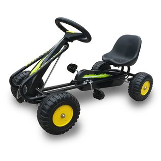 Voiture À Pédales Go Kart Pour Enfants - Noir