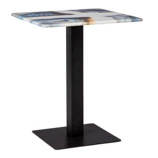 Table Bistrot Carrée Multicolore 60cm Nast