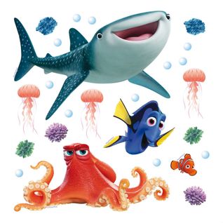 Sticker Disney Dory - 1 Planche 30 X 30 Cm