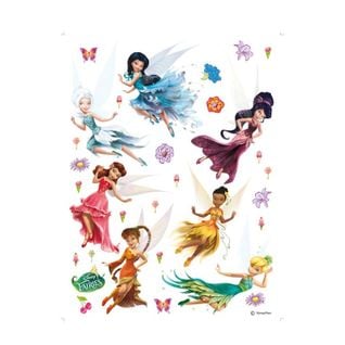 Stickers Fée Clochette La Vallée Du Printemps Disney Fairies
