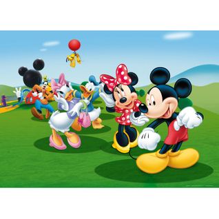 Poster La Maison De Mickey Disney 156x112 Cm