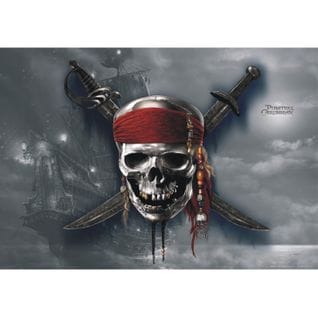 Poster Intisse XXL Pirates Des Caraïbes Disney 155x115 Cm