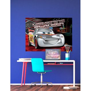 Poster XXL Intisse Ligtning Mcqueen Cars Disney 155x115 Cm