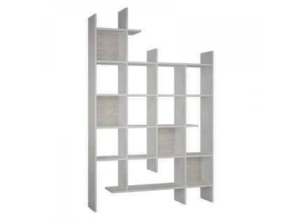 Étagère Bibliothèque Amah L122cm Blanc